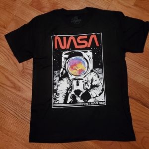 Boys Size 10 NASA Short Sleeve T-Shirt